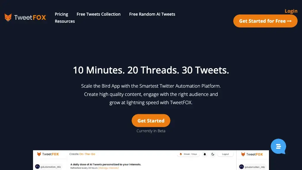 tweetfox automation tool