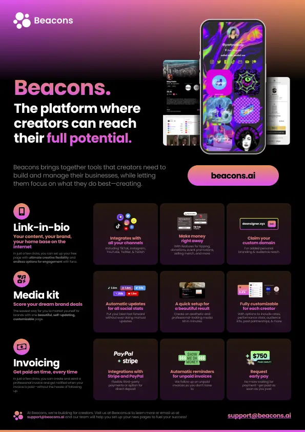 beacons free ai marketing tool